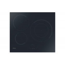 Plaque de Cuisson à Induction Intégrée 59cm CANDY 3 Zones Noires