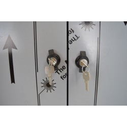 Armoire Inox 2 Portes Battantes SOFINOR 3 Etagères