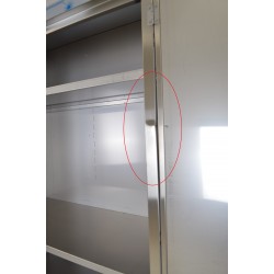 Armoire Inox 2 Portes Battantes PAS CHER
