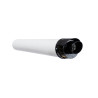 Rallonge Kit Ventouse 1m ATLANTIC Ø60/100 Horizontal