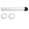 THERMOR - Kit Ventouse 1m Ø80/125 pour Chaudière Blanc - 100034106110