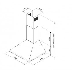 Dimensions hotte