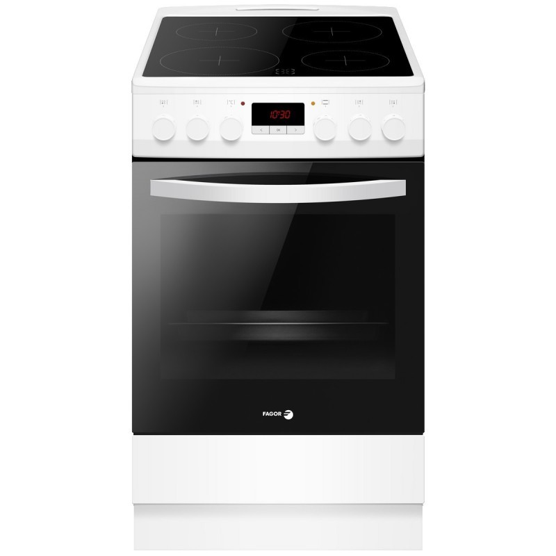 Cuisinière Electrique FAGOR Four 65L Nettoyage Catalyse 4 Foyers Vitrocéramiques Cuisinière Electrique FAGOR Four 65L Nettoyage Catalyse 4 Foyers Vitrocéramiques