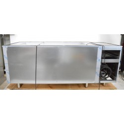 Meuble Buffet Bas 3 Portes FRIGINOX TPO3 R134A Inox Professionnel Conservation 2210x800x850mm