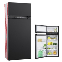 Réfrigérateur Freezer à Absorptions  Trimixte Convexe Sans Cadre pour Camping-Car