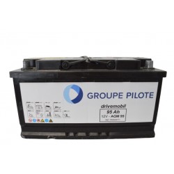Batterie Plomb PILOTE Drivemobil AGM 95Ah 12V Démarrage - 7000029771