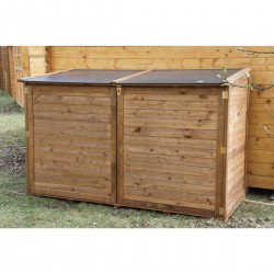 Coffre de Jardin 2000L TROCADERO Bois Traité 705029