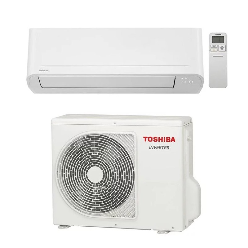 Ensemble de Climatisation Réversible 2.5KW TOSHIBA Yukai Mono-split Inverter - RAS-B07E2KVG-E RAS-07E2AVG-E