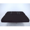Banquette Lit Homologué pour Van Aménagé SCOPEMA Neptune 120cm 3Points 3Places en Tissu Noir