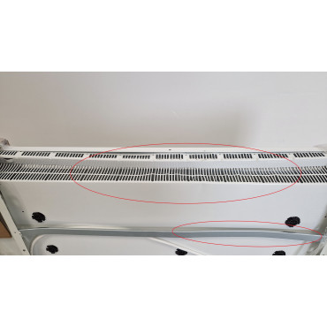 Radiateur Electrique 2000W THERMOR Amadeus 3 Horizontal Blanc pas cher