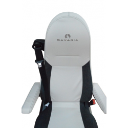 Paire de sièges pour Camping-car BAVARIA Gl Smart Siège Conducteur et Passager en Similicuir Blanc et Gris