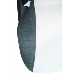 Paire de sièges pour Camping-car BAVARIA Gl Smart Siège Conducteur et Passager en Similicuir Blanc et Gris