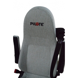 Paire de sièges pour Camping-car PILOTE Gliner Basic Siège Conducteur et Passager en Tissu Gris