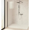 Receveur de Douche Aquance Beto L Béton de Synthèse Ultra-Plat Blanc 1800x900mm