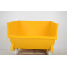 Benne Autobasculante 200L Goubard Acier Sur Roulettes Hauteur Réduite Charge 1200Kg