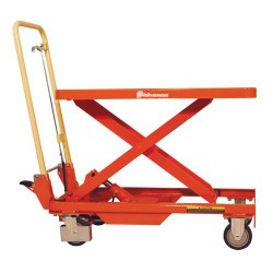 Table élévatrice manuelle