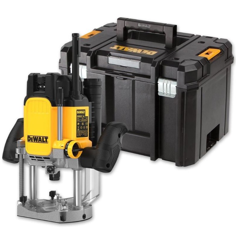 Défonceuse Ergonomique 2300W DEWALT Avec Coffret de Transport