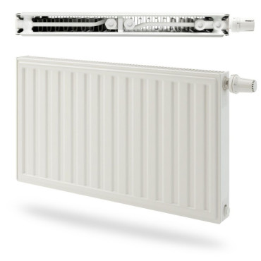Radiateur Acier Eau Chaude 2548W RADSON Integra Réversible Type 22 Horizontal Blanc