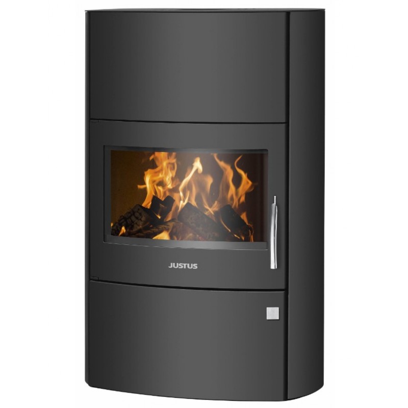 Poêle à Bois 7kW JUTUS Agero w+ 100m2 Poêle à Bois 7kW JUTUS Agero w+ 100m2
