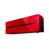 Unité Intérieure de Climatisation Murale 3,5kW MITSUBISHI Design Luxe Rouge Réversible Monosplit R32 - MSZ-LN35VG2R-E2
