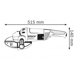 Meuleuses d'Angle Filaire BOSCH GWS 22-230 H