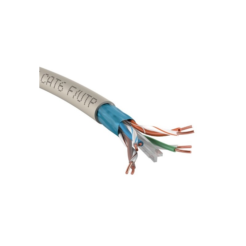 Touret de 500 m de Câble Réseau ACOLAN Cat 6 4P LSOH-FR 24AWG F/UTP - M5007A-T500 Touret de 500 m de Câble Réseau ACOLAN Cat 6 4P LSOH-FR 24AWG F/UTP - M5007A-T500