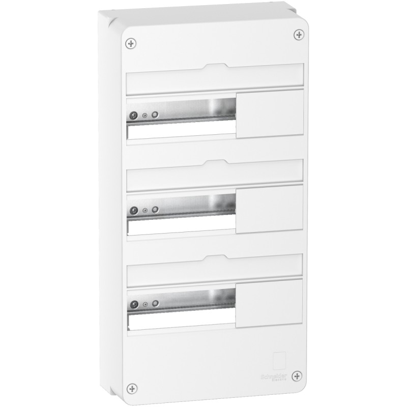 Coffret Modulaire Encastré SCHNEIDER Opale 3 Rangées 13 Modules Coffret Modulaire Encastré SCHNEIDER Opale 3 Rangées 13 Modules