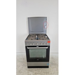 Cuisinière Mixte AMICA Four 58L Nettoyage Catalyse et 4 Feux Gaz pas cher