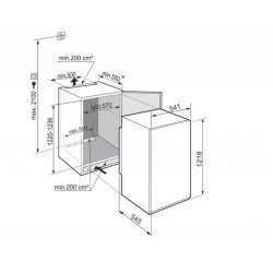 Réfrigérateur Congélateur tout intégrable LIEBHERR