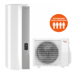 Chauffe-Eau Thermodynamique 200L ATLANTIC Calypso Split Connecté
