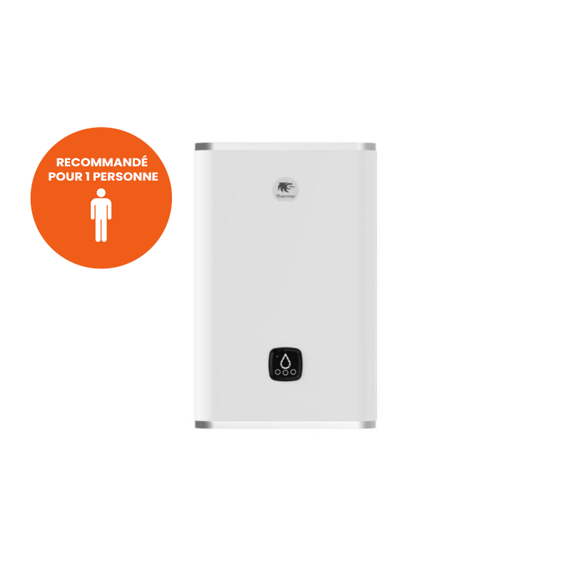 Chauffe-Eau Plat Electrique 40L THERMOR Malicio 3 Chauffe-Eau Plat Electrique 40L THERMOR Malicio 3