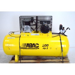 Compresseur à Pistons 200L ABAC A29B/200 10bars 3CV 17,6m3/h