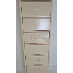 Armoire Colonnes à Clapets 10 Cases MTI Monobloc En Tôle Galvanisé Beige L41xH198xP35cm pas cher