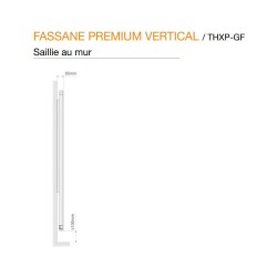 Radiateur Électrique 1000W ACOVA Fassane Premium THXP100-180GF