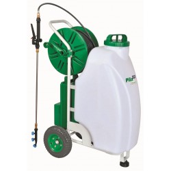 Pulvérisateur à Batterie sur Roues 50L RIBIMEX Pila50 Tuyau 50m
