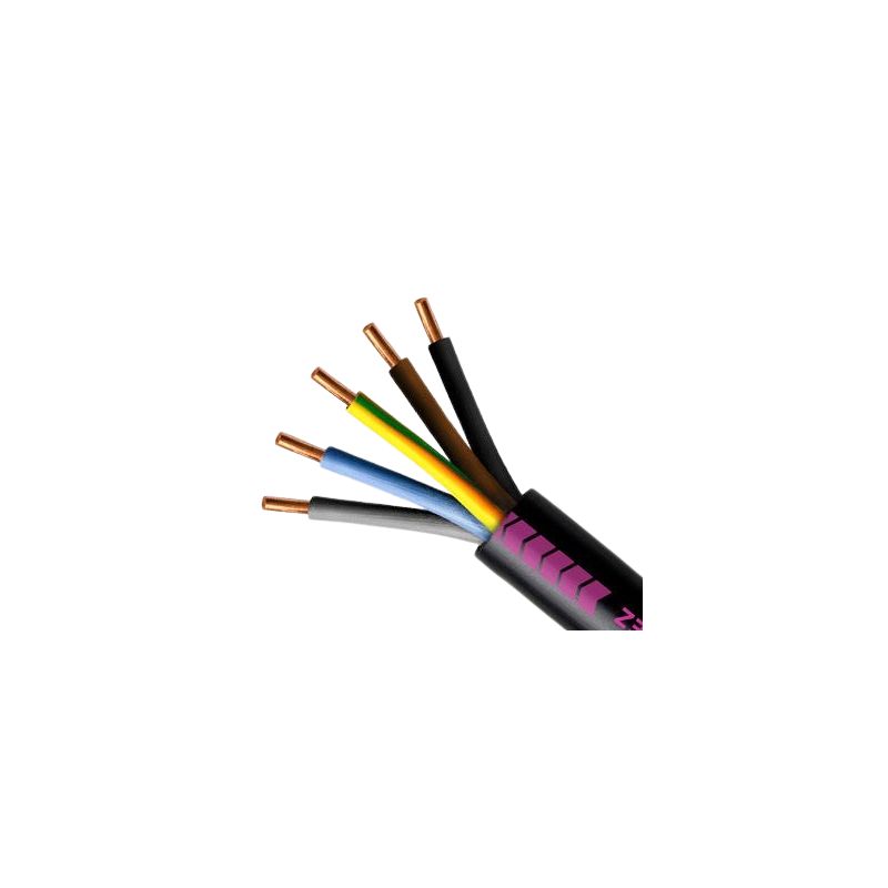 ouret de 500m de Câble d'Alimentation Électrique R2V U-1000 5G 1,5mm² ouret de 500m de Câble d'Alimentation Électrique R2V U-1000 5G 1,5mm²