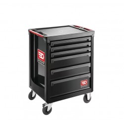 Servante d'Atelier 6 Tiroirs FACOM Sans Outils 3 modules Noire - ROLL.6NM3A