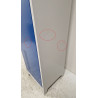 Vestiaire Monobloc 1 Colonne Spécifique Sécurité/Police Fermeture par Cadenas 60x190x50cm Bleu pas cher