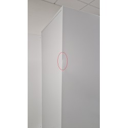 Vestiaire Monobloc 1 Colonne Spécifique Sécurité/Police Fermeture par Cadenas 60x190x50cm Bleu pas cher