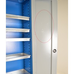 Armoire Haute de Sécurité pour Produits Dangereux 72L pas cher