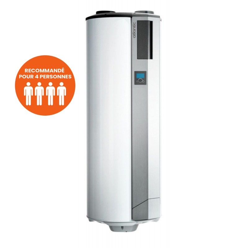 Chauffe-Eau Thermodynamique sur Air Extrait Chauffe-Eau Thermodynamique sur Air Extrait