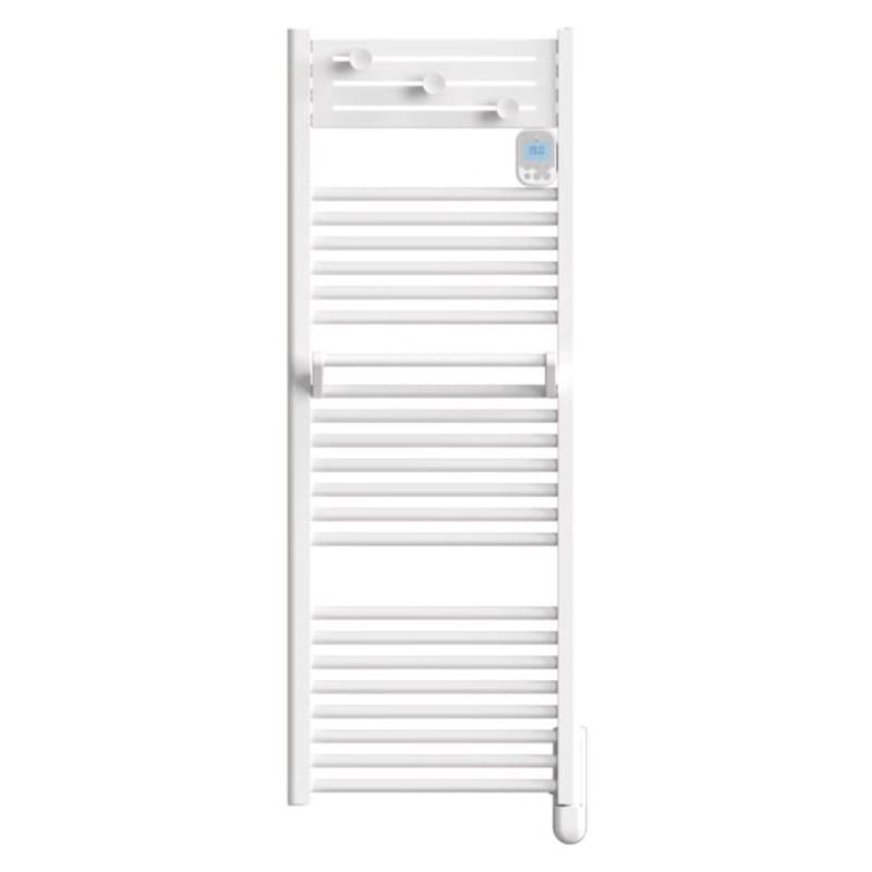 Sèche-Serviettes Electrique à Inertie Fluide 750W NOIROT Actibain Vertical Blanc - N171312