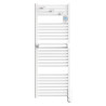 Sèche-Serviettes Electrique à Inertie Fluide 750W NOIROT Actibain Vertical Blanc - N171312
