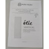 Radiateur Electrique Chaleur Douce 1500W