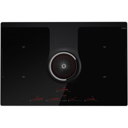Table Plaque de Cuisson à Induction Aspirante 83cm ELICA Nikolatesla BL/F/83 7400W 4 Foyers  7400W Noir - PRF0120978A