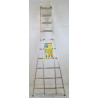 Echelle Transformable Aluminium TUBESCA Pronor 2 Plans 2x10 Marches Hauteur d'accès 5.82m