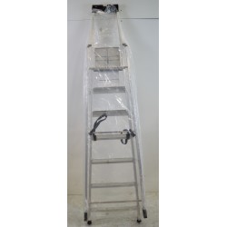 Escabeau Echelle 7 Marches ARTUB Pro Hauteur d'Accès 3,41m Charge 150kg - 02372637