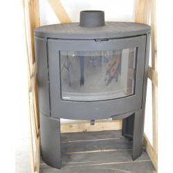 Poêle à Bois 10kW SUPRA PACCO Fonte Noir - 541144