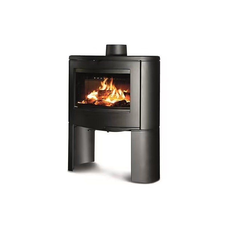 Poêle à Bois 10kW SUPRA PACCO Haut Fonte Noir - 541144 Poêle à Bois 10kW SUPRA PACCO Haut Fonte Noir - 541144
