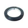 Rouleau de Feuillard Industriel SIGNODE Acier 652m 15.9x0.58mm Pour Machine de Cerclage en Acier Peint Noir